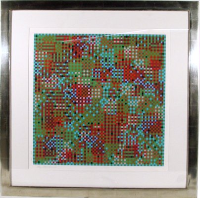 Tony Bechara, Shandaken, Serigraph: Artist: Tony Bechara, Puerto Rican (1942 - ) Title: Shandaken Year: circa 1979 Medium: Serigraph, signed and numbered in pencil Edition: 250 Size: 22 in. x 22 in. (55.88 cm x 55.88 cm)