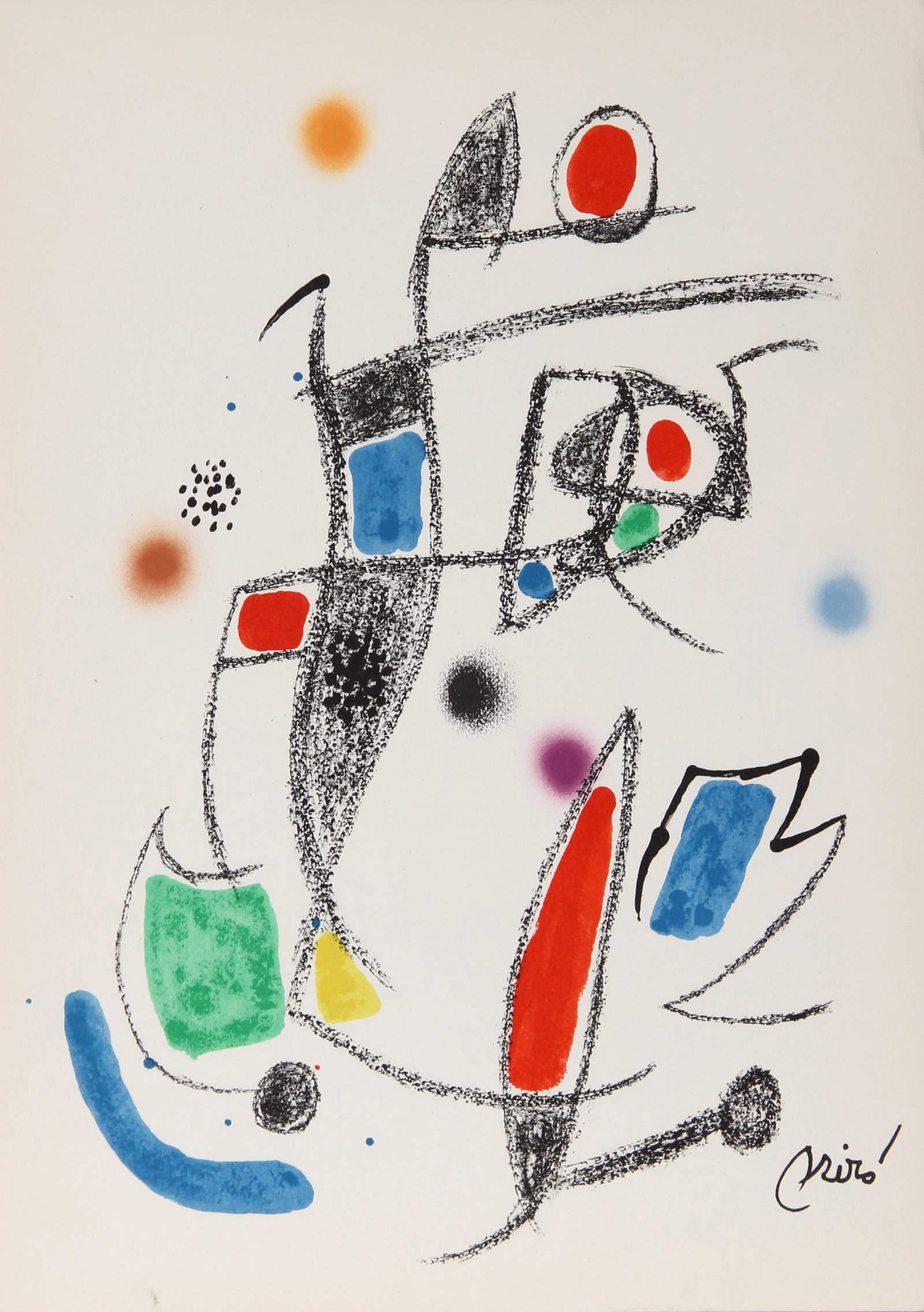 Joan Miro, Maravillas con Variaciones Acrosticas, Lithograph (1 of 2)