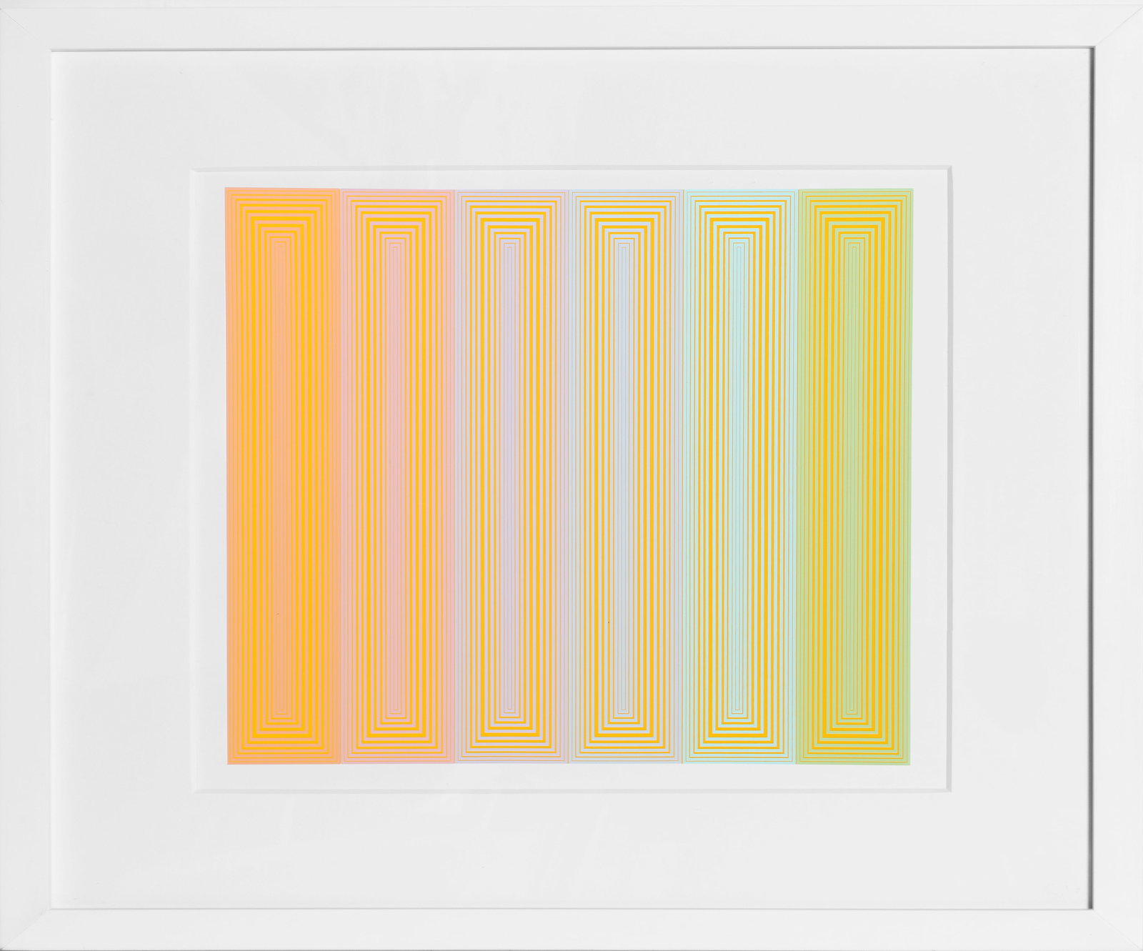 Richard Anuszkiewicz, Sun Keyed, Screenprint (1 of 5)