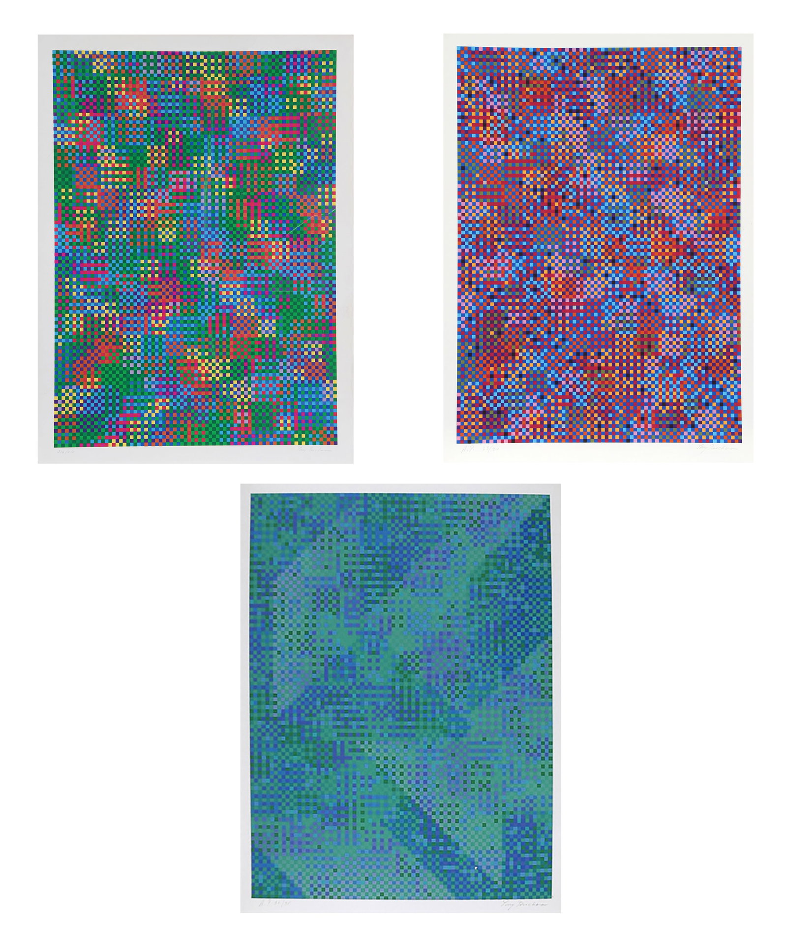 Tony Bechara, Lot of 3 Screenprints (1 of 5)