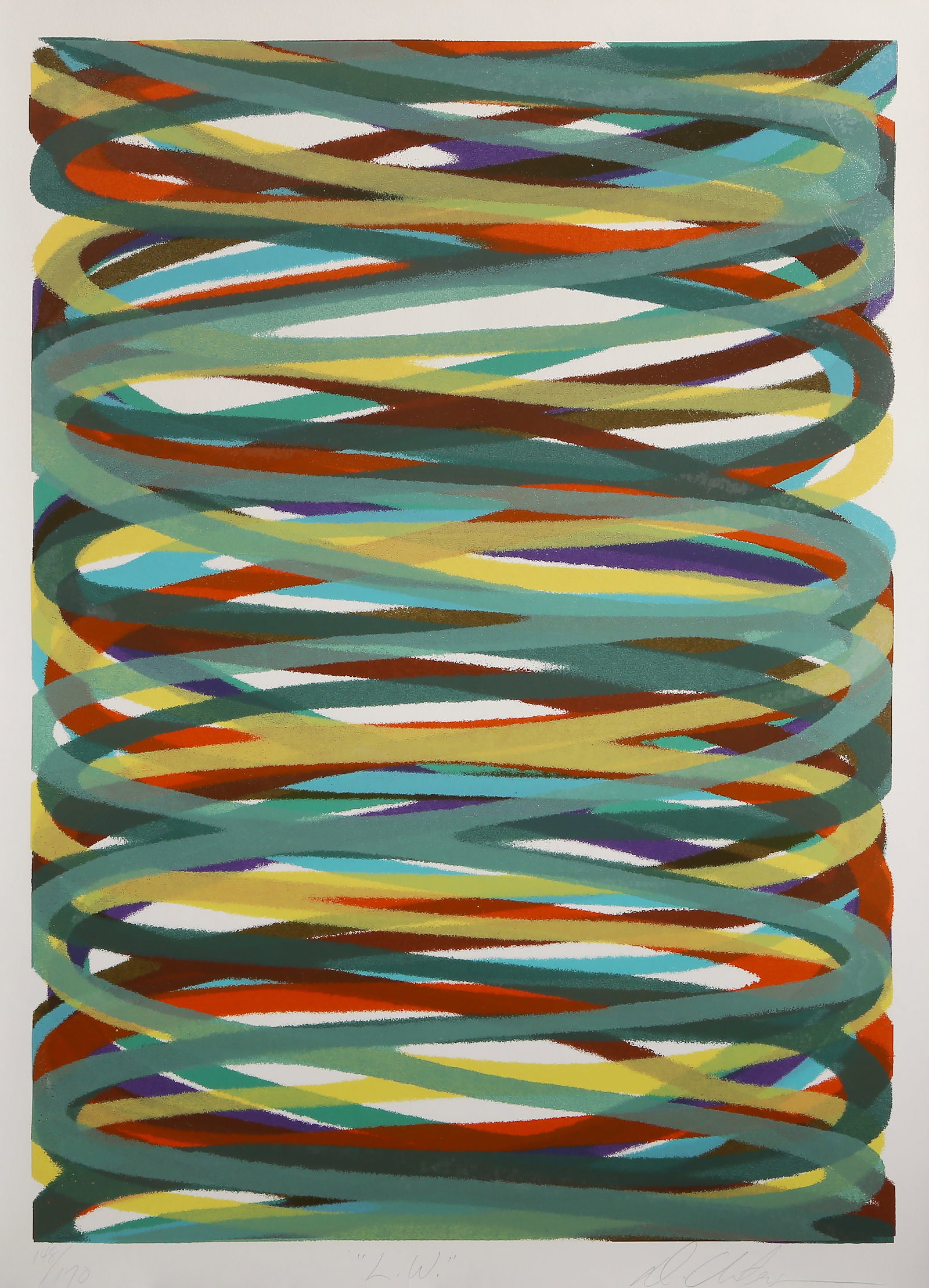 Dan Christensen, L.W., Screenprint (1 of 6)