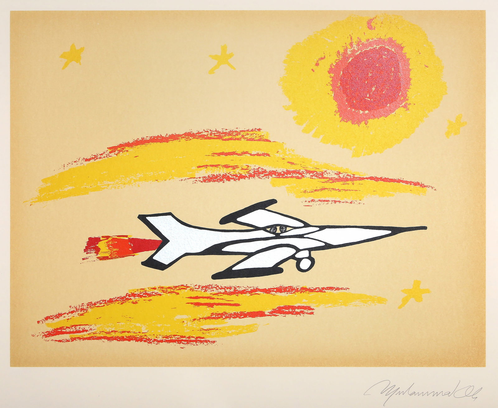 Muhammad Ali, Under the Sun, Screenprint (1 of 4)