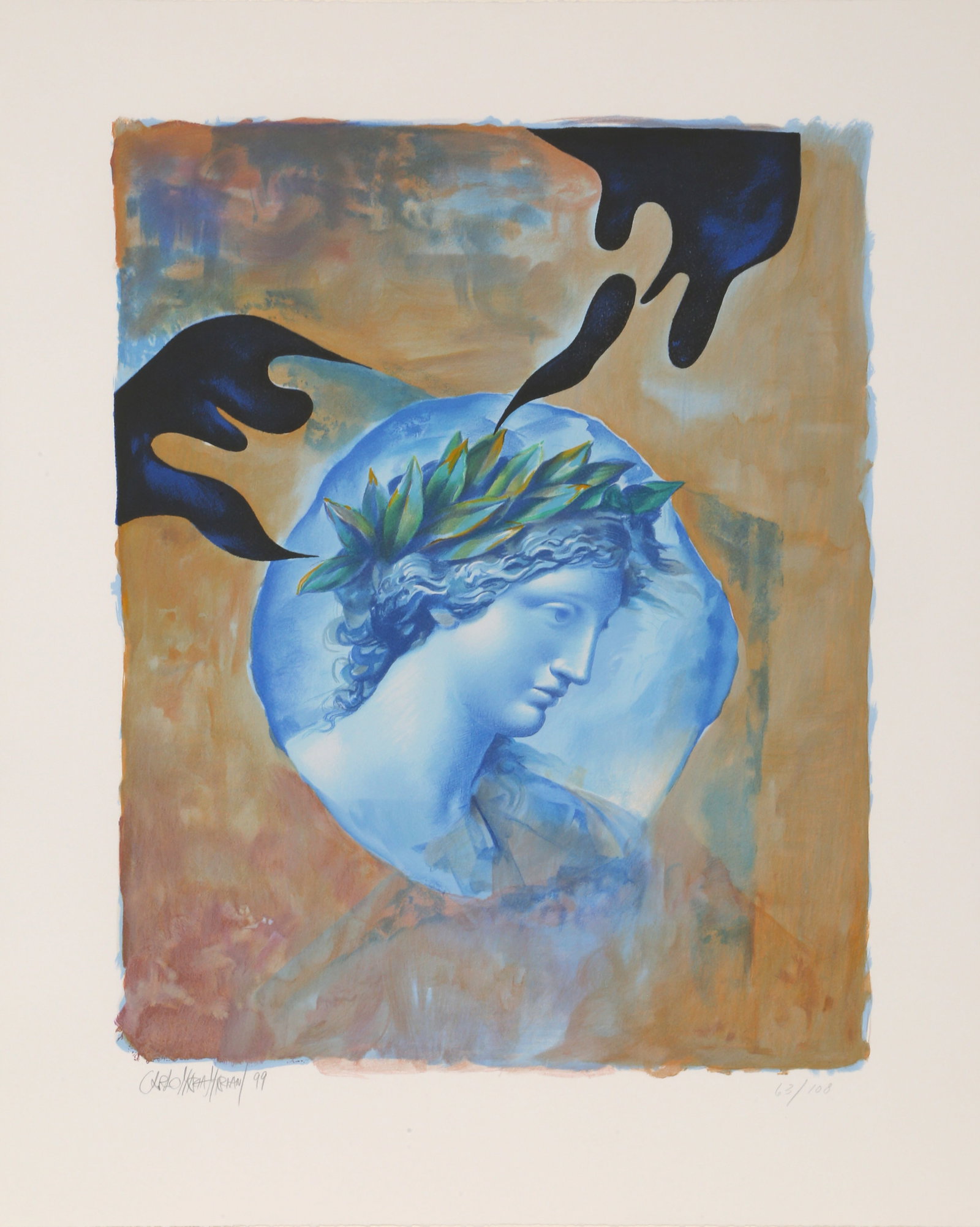 Carlo Maria Mariani, In Coronato, Screenprint (1 of 1)