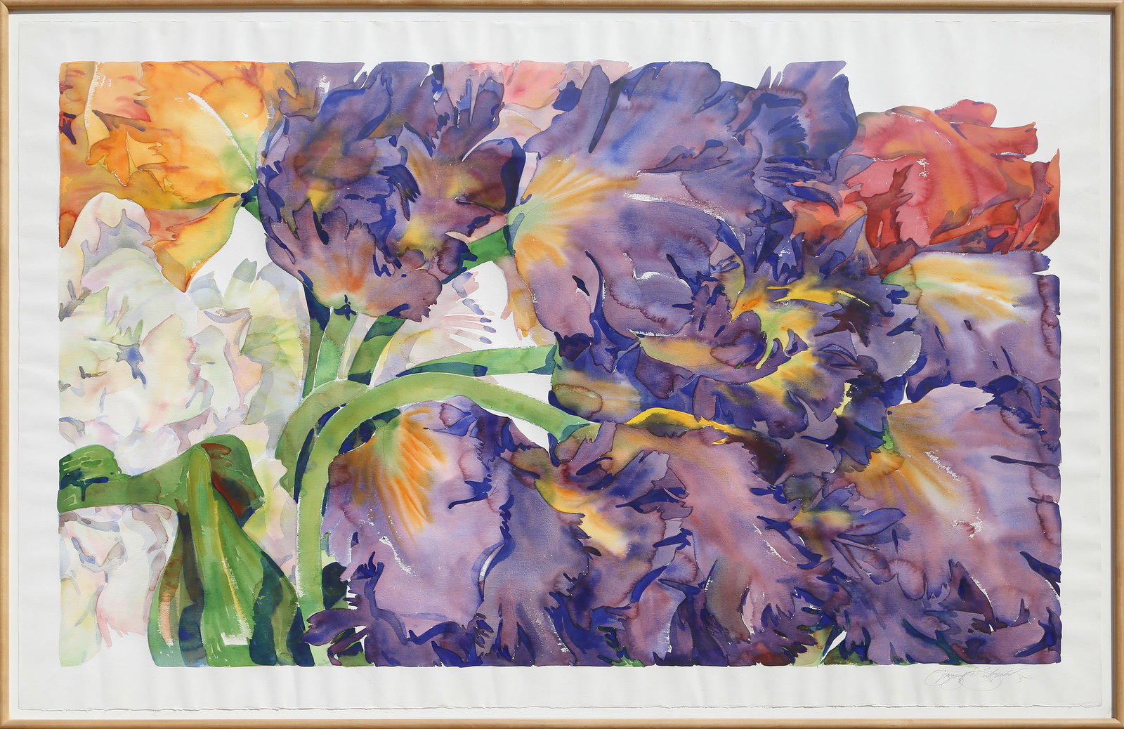 Gary Bukovnik, Spring Bloom, Watercolor (1 of 4)