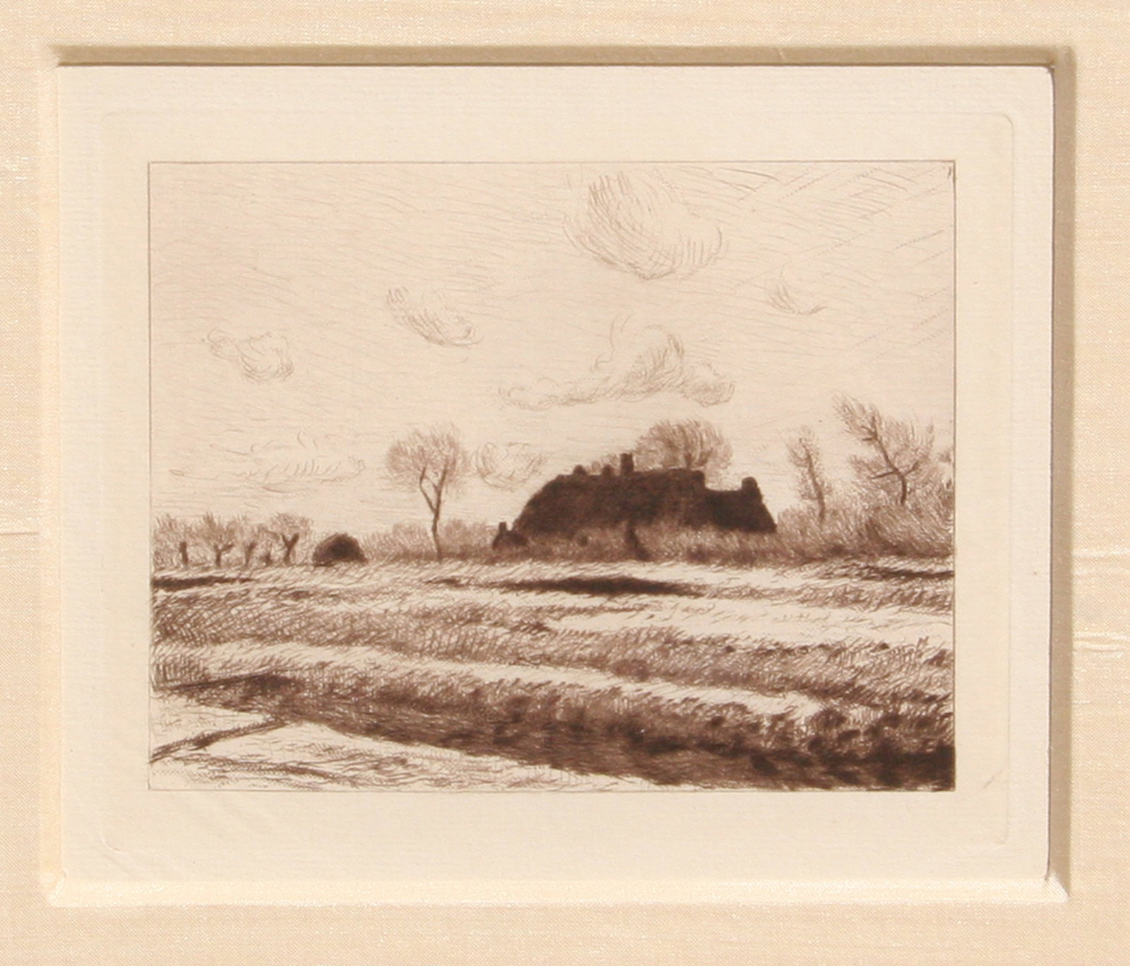 after Claude Monet, Champ de tulipes en Hollande, Etching (1 of 3)