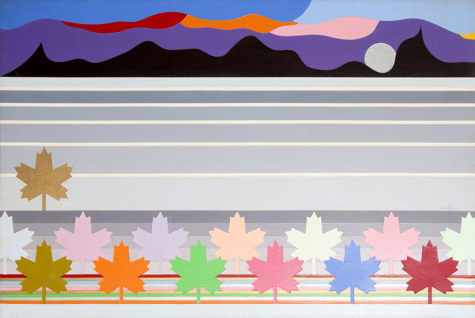 Max Epstein, New Horizons, Painting (1 of 2)