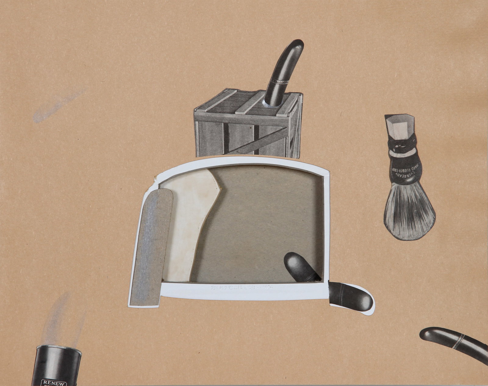 Donald Roller Wilson, Ever-Ready Hard Rubber Grip, Collage (1 of 6)