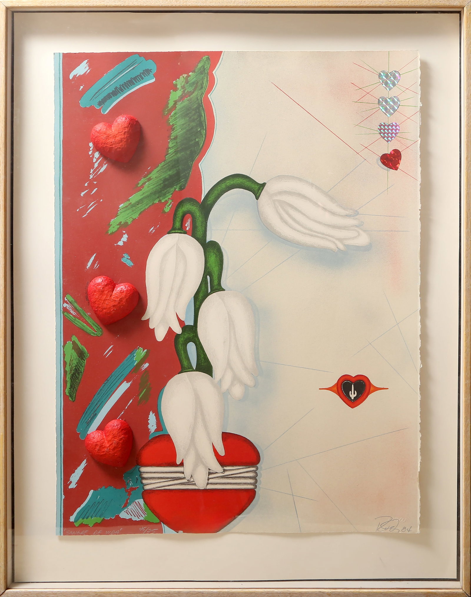 Rudy Fernandez, Sangre de Vida, Lithograph (1 of 5)