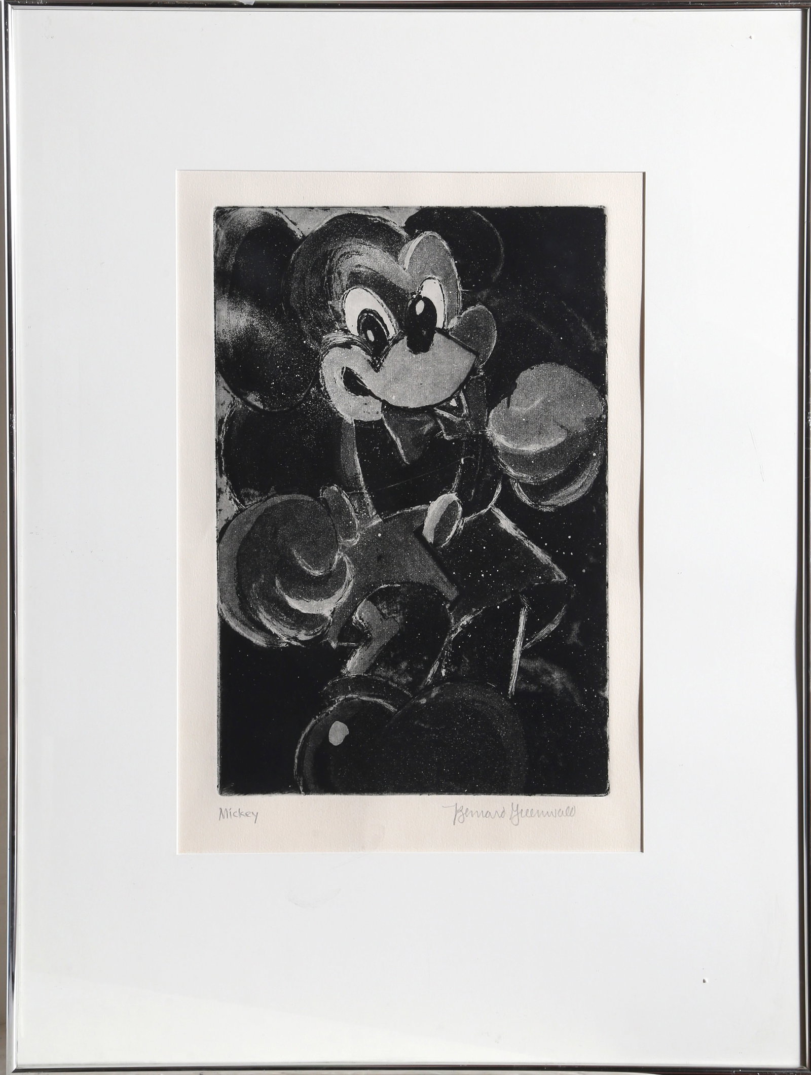 Bernard Greenwald, Mickey, Etching (1 of 1)