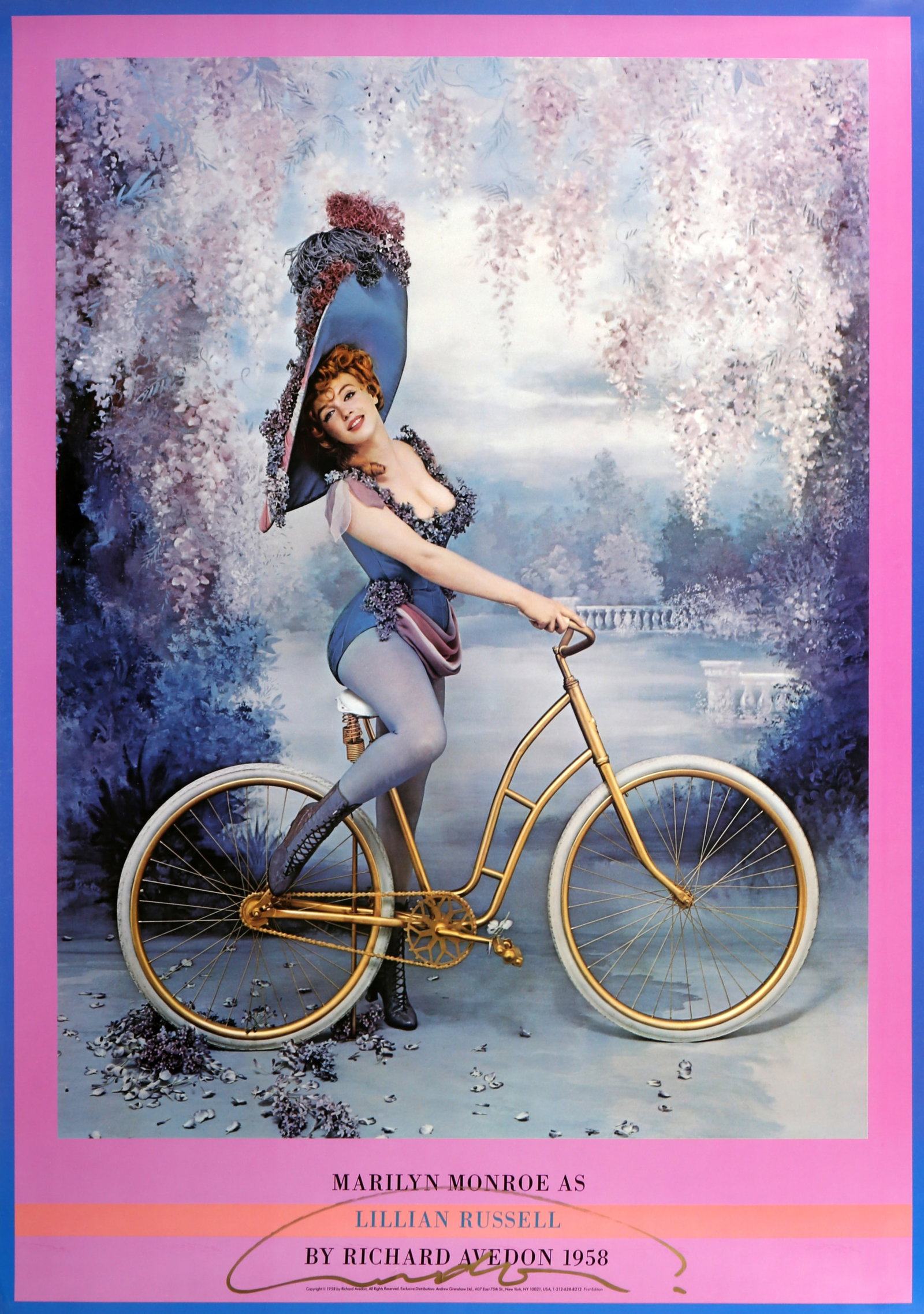 Richard Avedon, Marilyn Monroe as Lillian Russell, Poster (1 of 3)