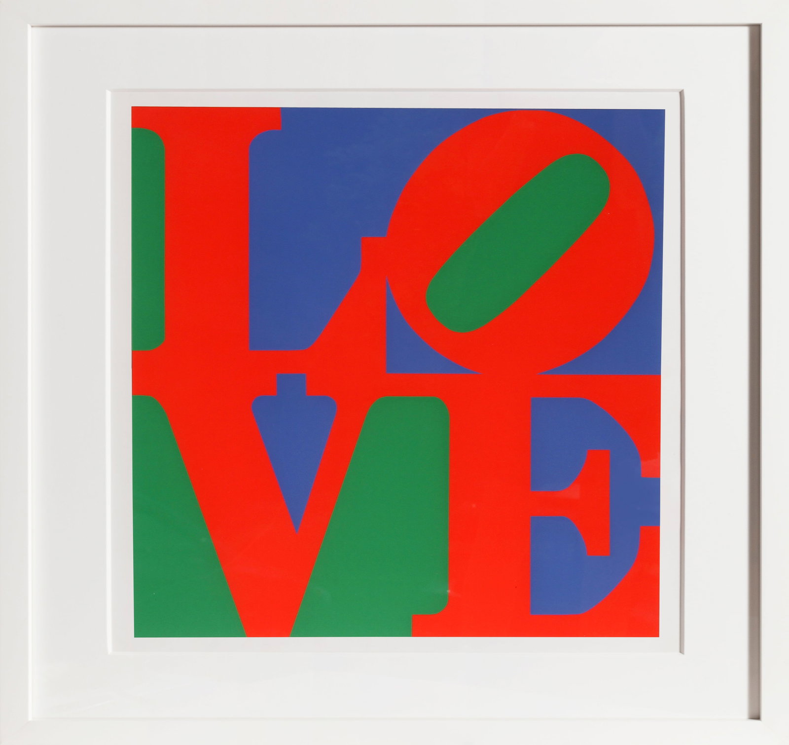 Robert Indiana, Philadelphia Love, Screenprint (1 of 1)