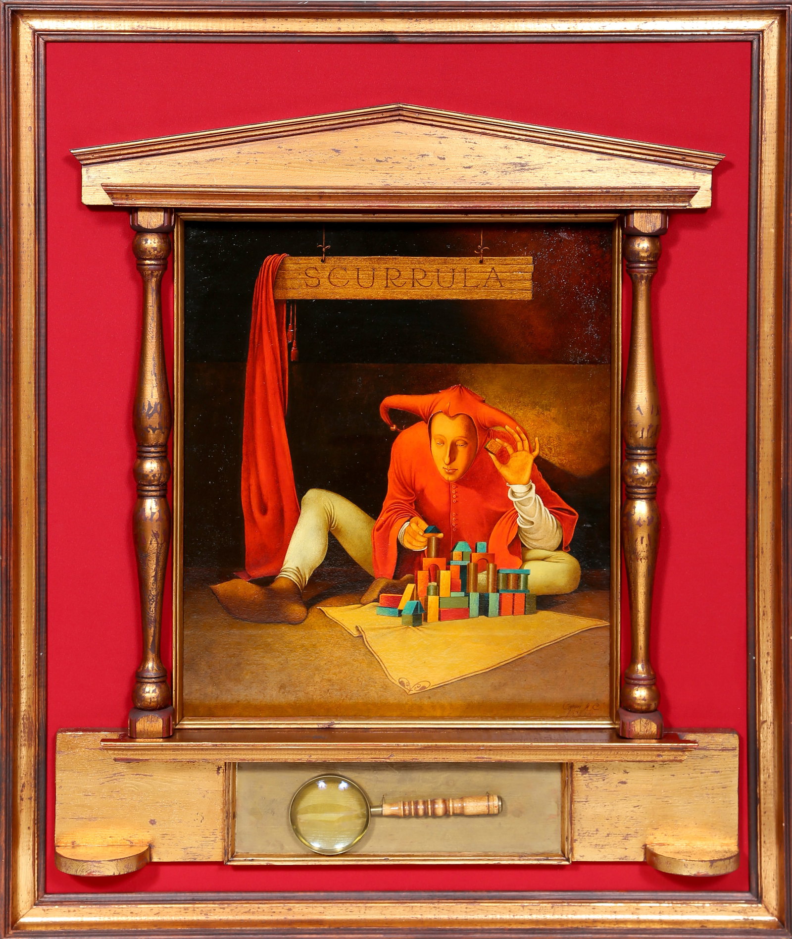 Mihail Sorin, Scurrula, Painting (1 of 1)