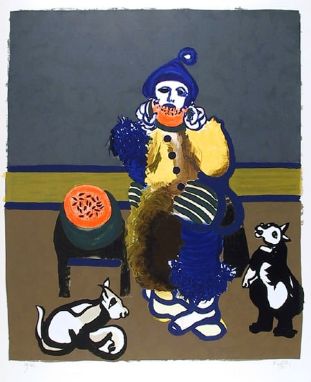 Juan Garcia Ripolles, Arlequin II, Lithograph (1 of 2)