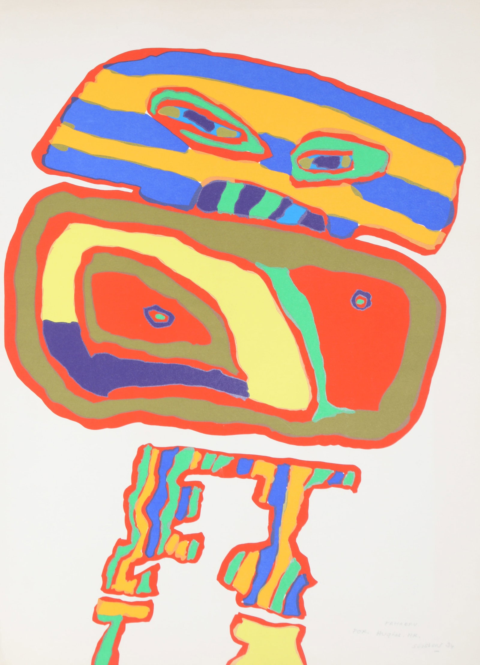 Jacques Soisson, Famabru, Screenprint (1 of 2)