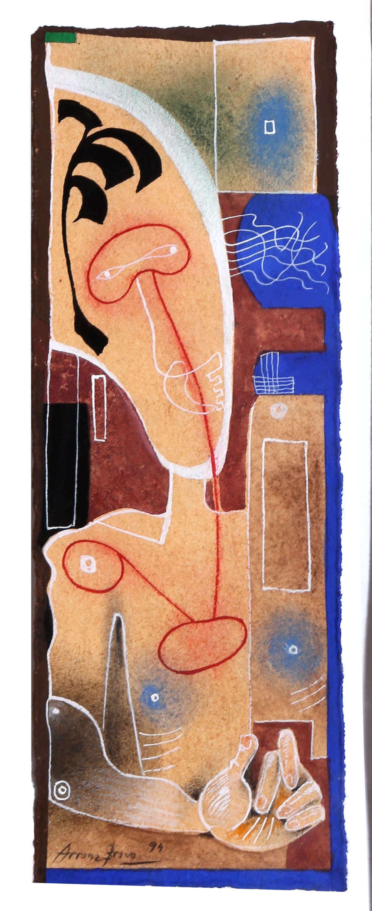 Eduardo Arranz-Bravo, Cadaques No. 24, Mixed Media (1 of 4)
