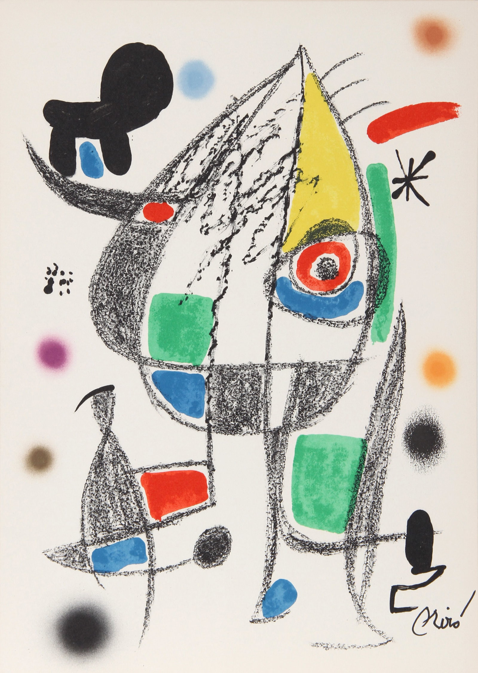 Joan Miro, Maravillas con Variaciones Acrosticas, Lithograph (1 of 1)