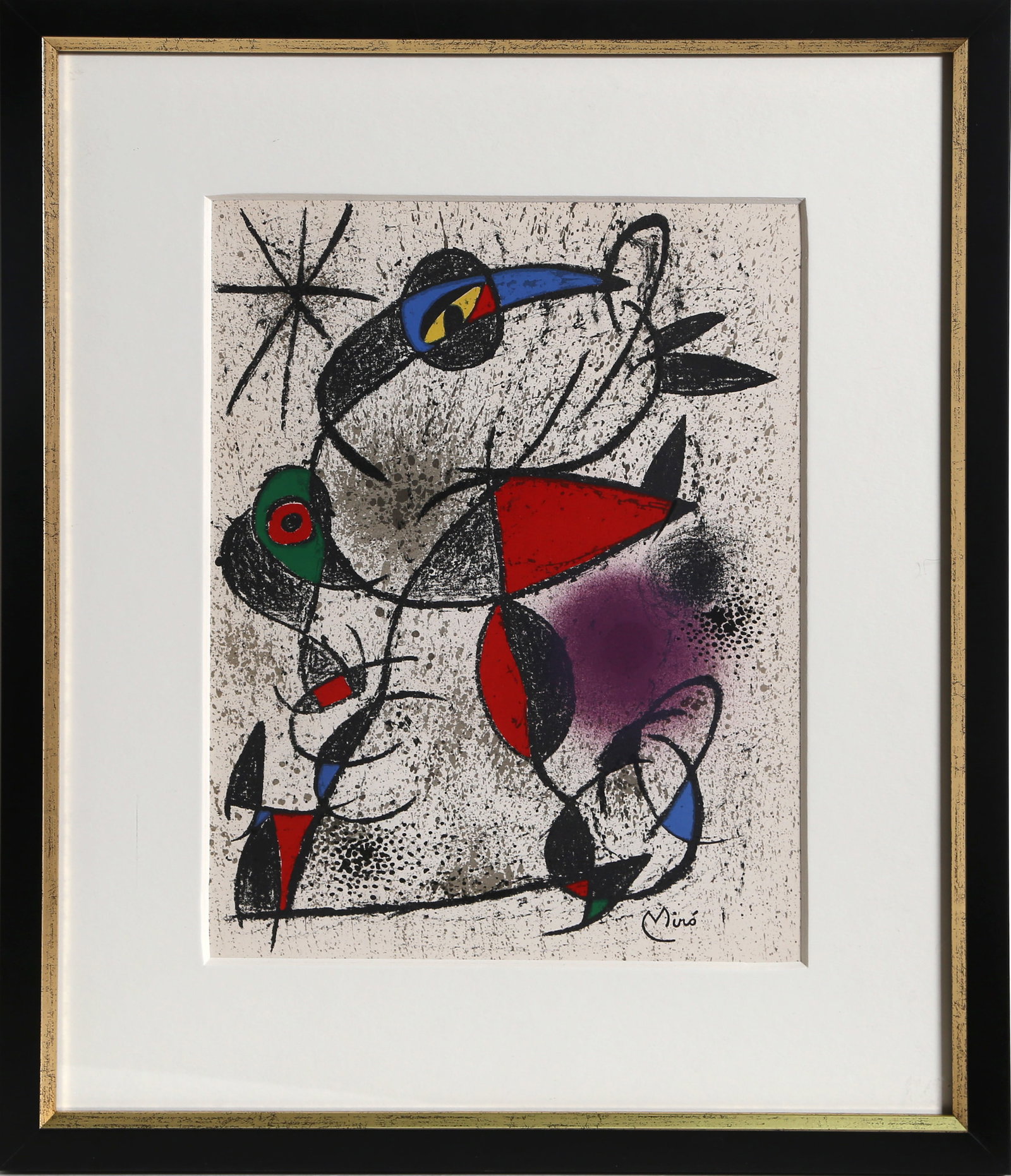Joan Miro, Jaillie du Calcaire, Lithograph (1 of 5)