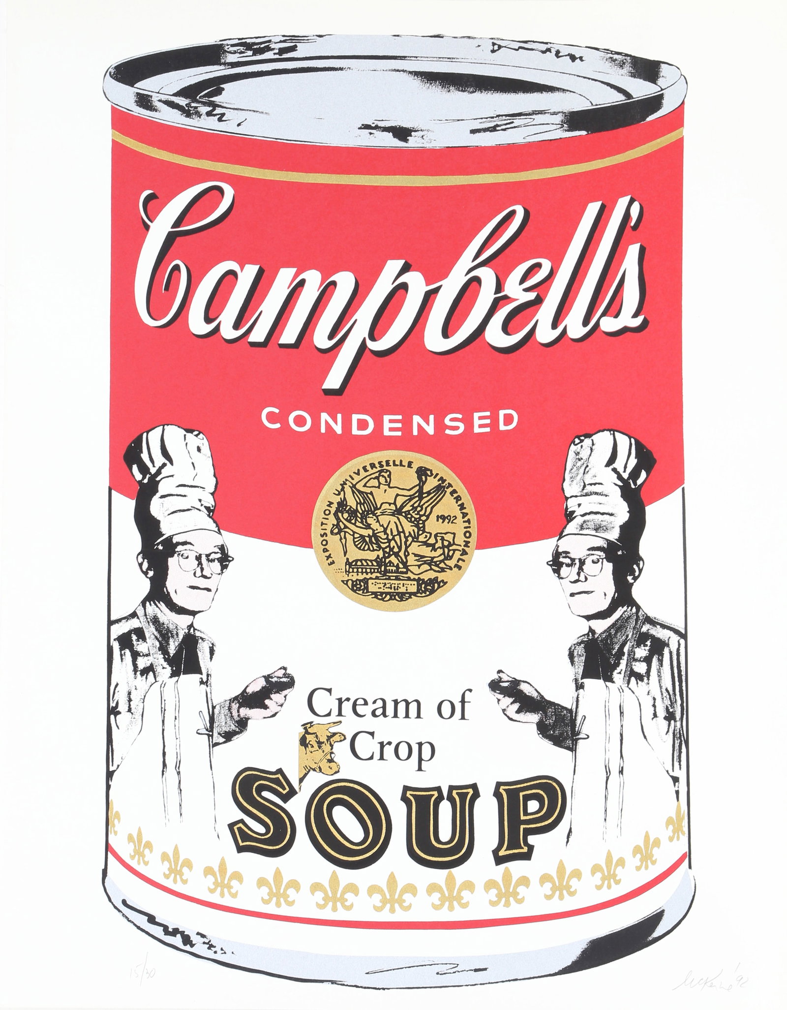 Michael McKenzie, Cream of Crop, Screenprint (1 of 4)