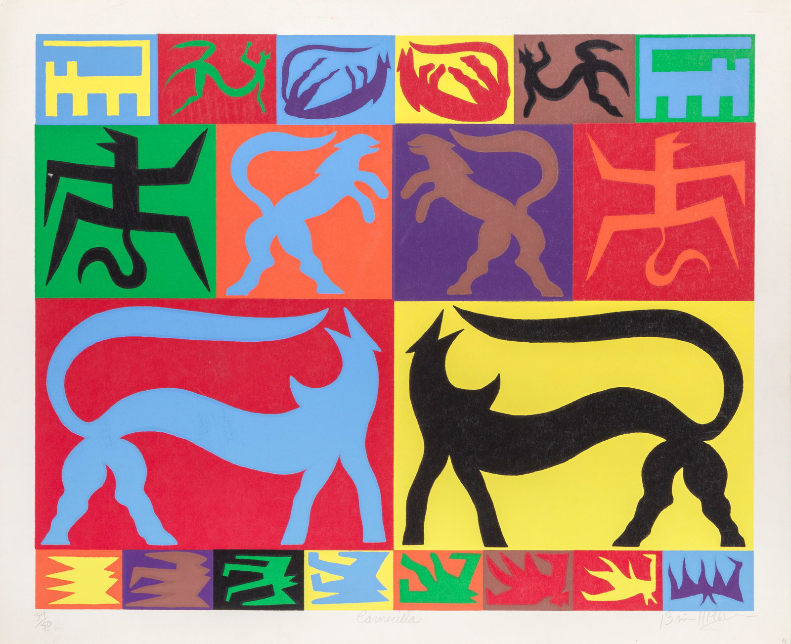 Brian McKinney, Carnerilla, Screenprint (1 of 4)