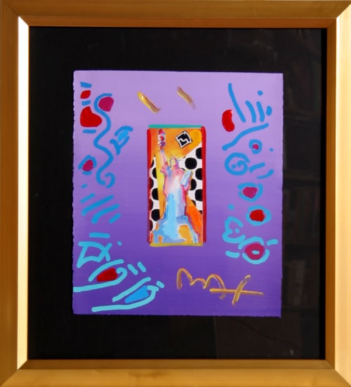 Peter Max, Statue of Liberty, Painting (1 of 1)
