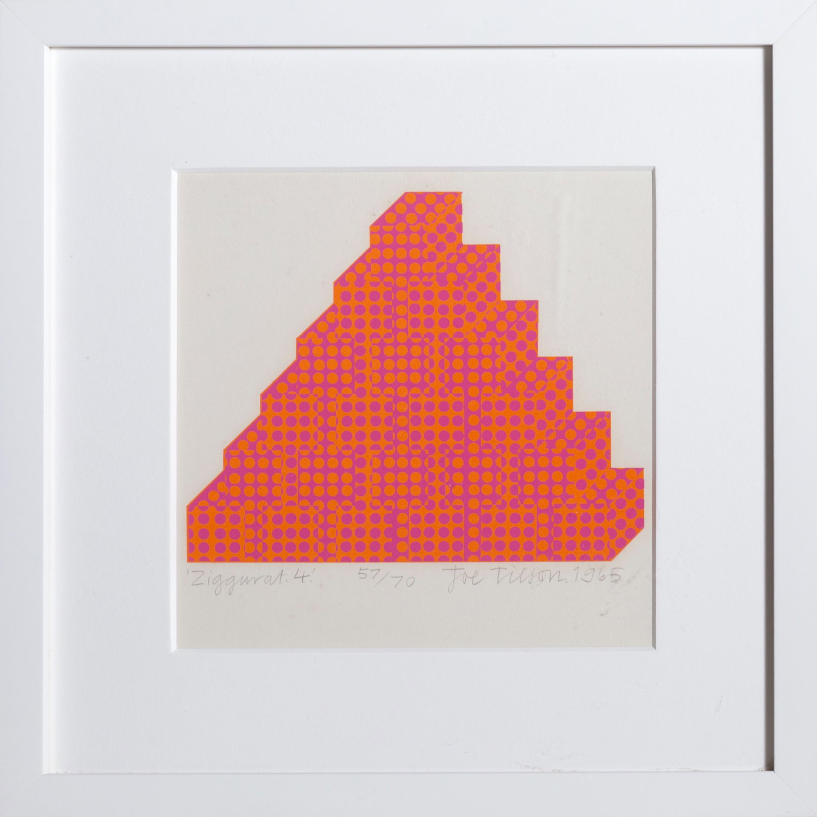 Joe Tilson, Ziggurat 4, Screenprint (1 of 3)