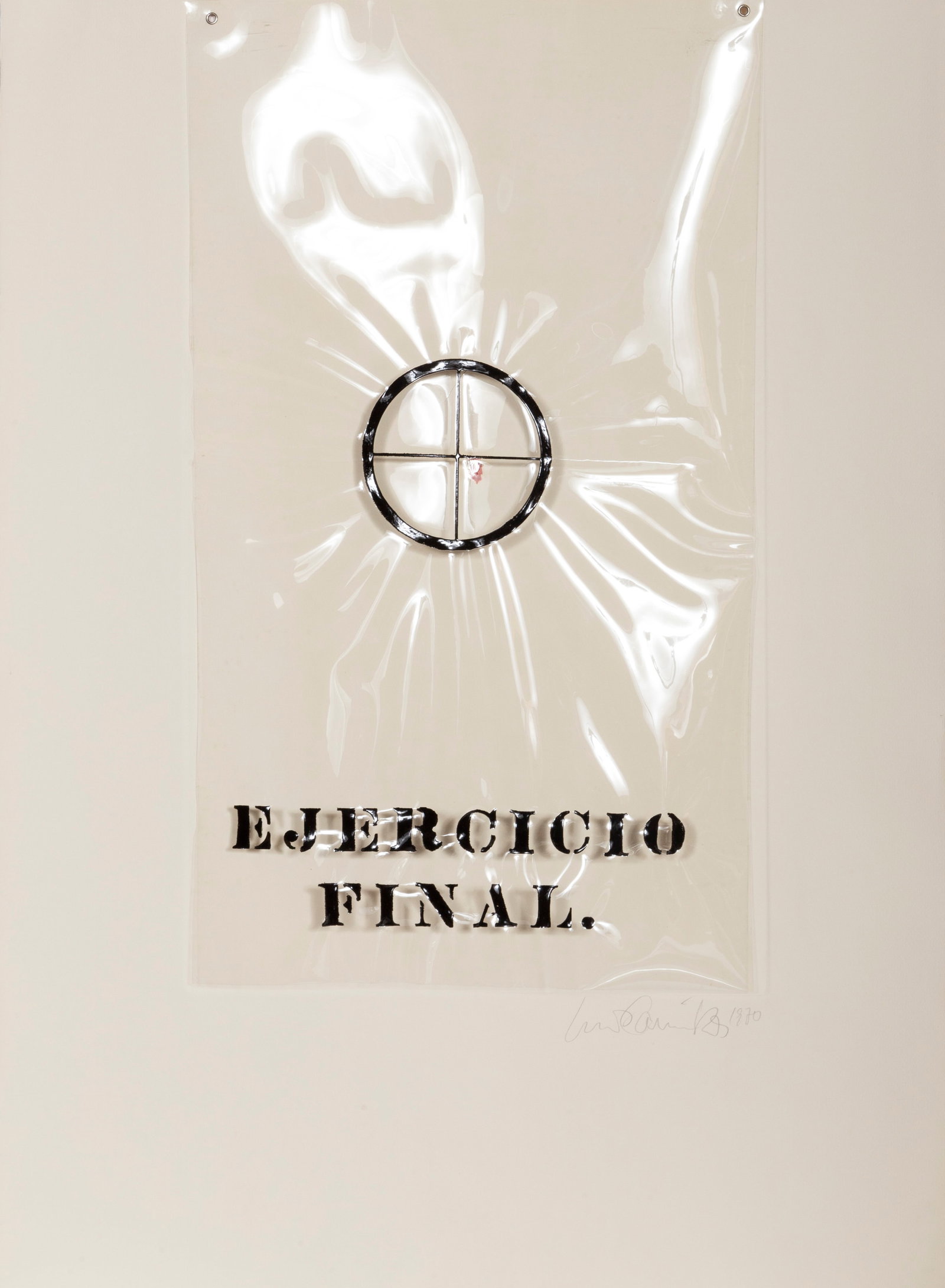 Luis Camnitzer, Ejercicio Final, Intaglio with Overlay Collage (1 of 4)
