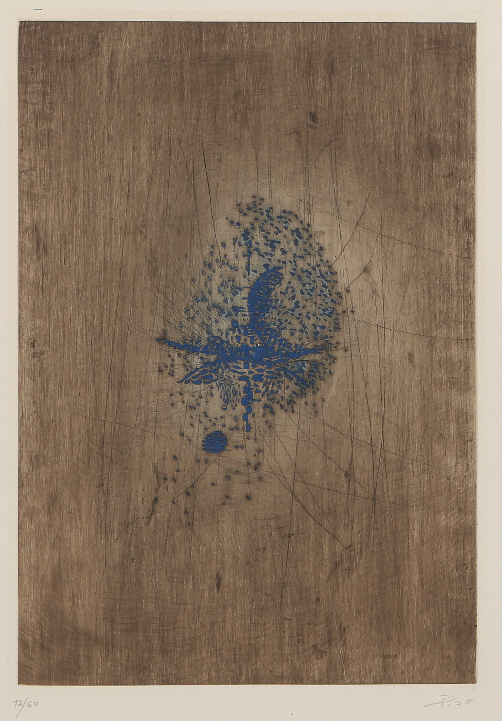 Arthur-Luiz Piza, Etoiles, Etching: Artist: Arthur-Luiz Piza, Brazilian (1928 - 2017) Title: Etoiles Year: 1965 Medium: Etching on Arches, signed and numbered in pencil Edition: 12/60 Image Size: 17 x 12 inches Size: 26 x 19.5 in. (66.0