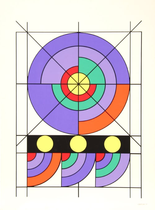 Edival Ramosa, Sin Titulo, Screenprint (1 of 2)