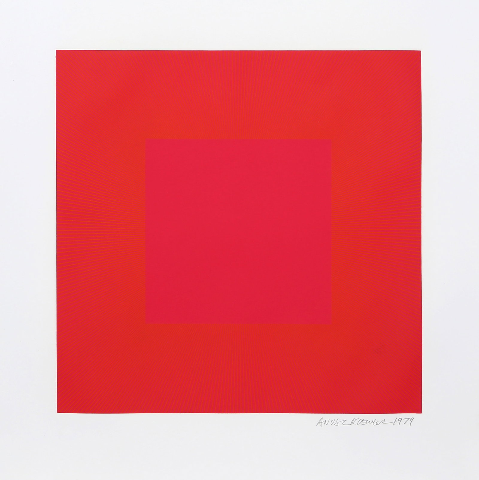 Richard Anuszkiewicz, Summer Suite, Etching (1 of 2)