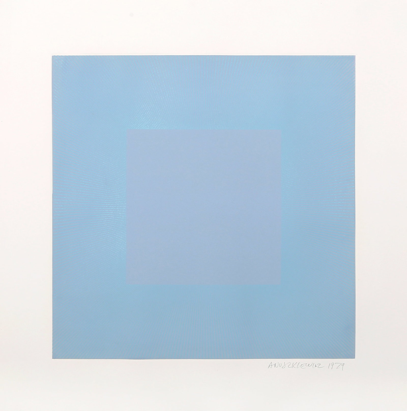 Richard Anuszkiewicz, Winter Suite, Etching (1 of 2)