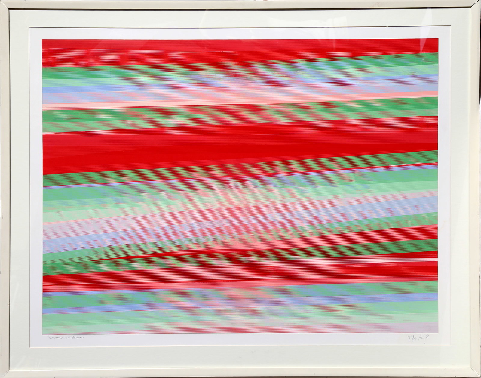 Stephen Auger, Luminance II, Monoprint (1 of 4)