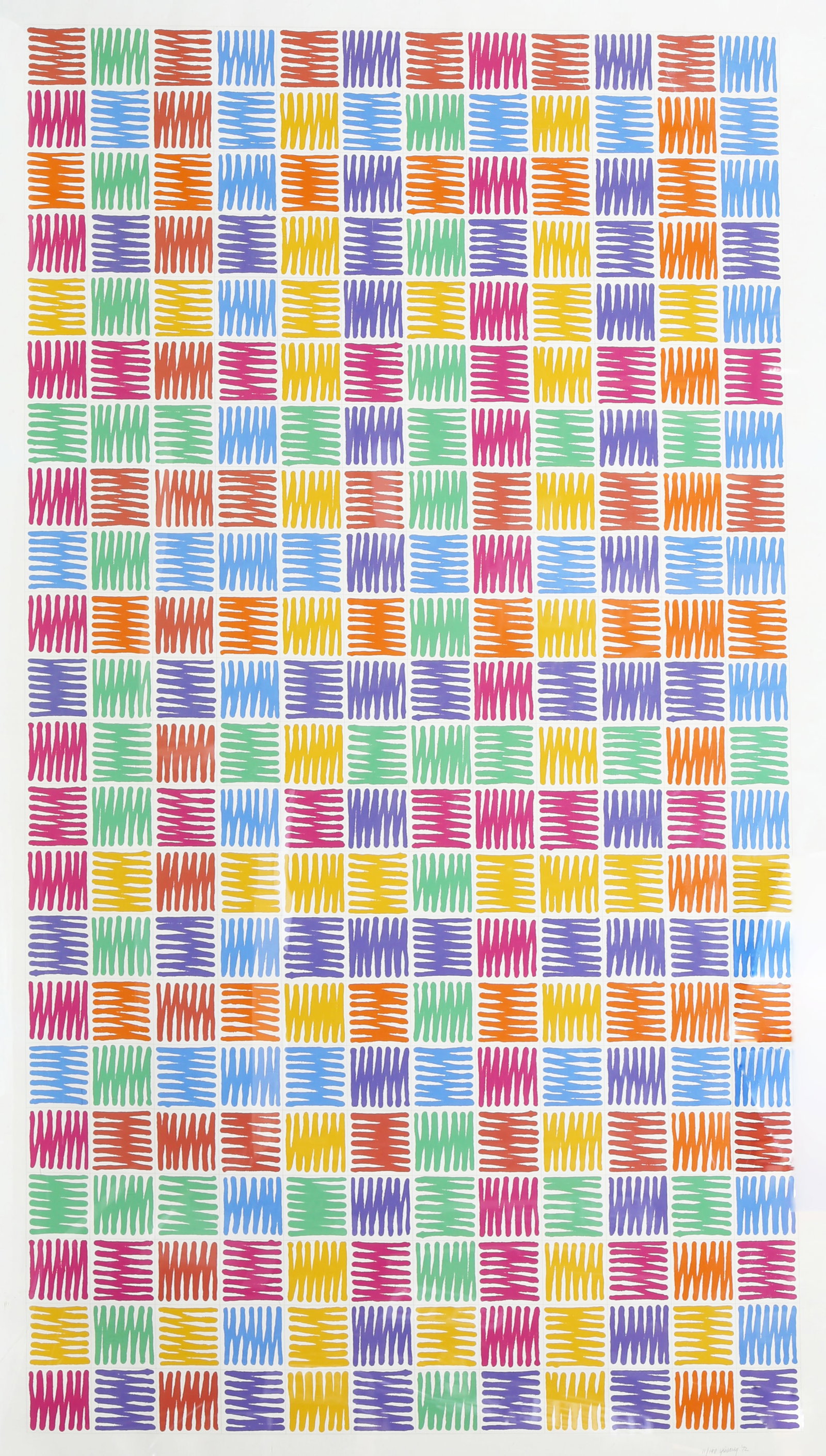 Mario Yrisarry, Tetris, Screenprint (1 of 2)