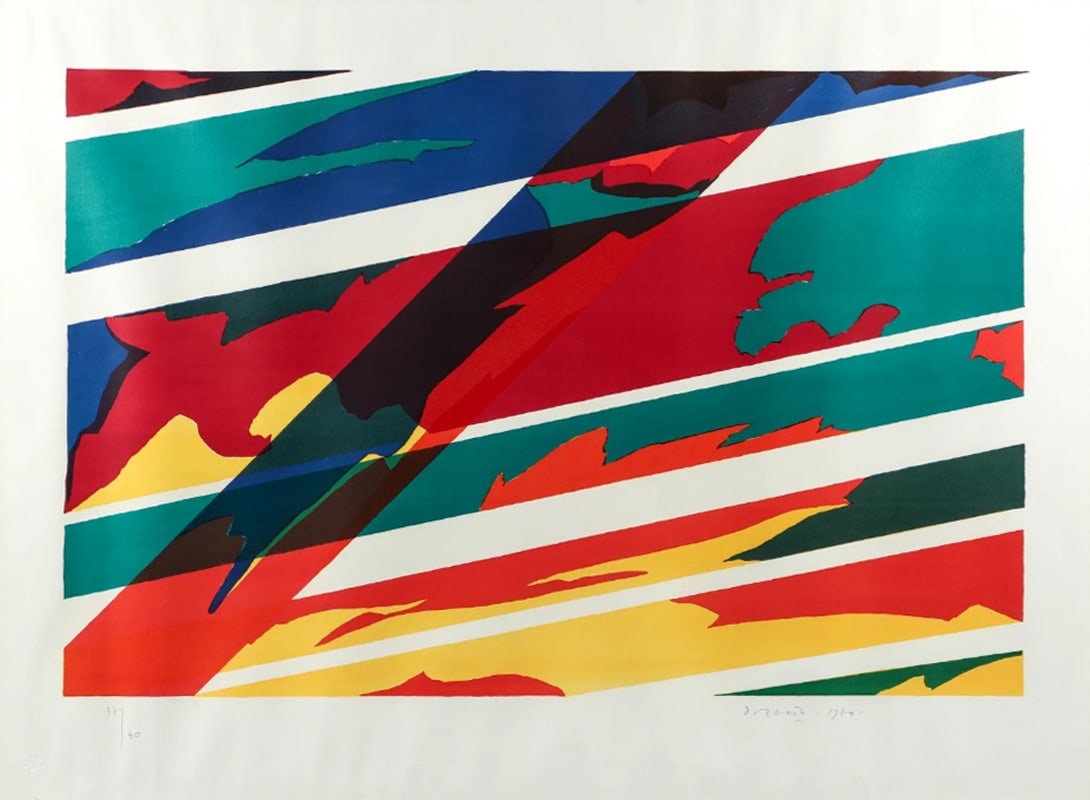 Piero Dorazio, Untitled XXVI, Screenprint (1 of 3)