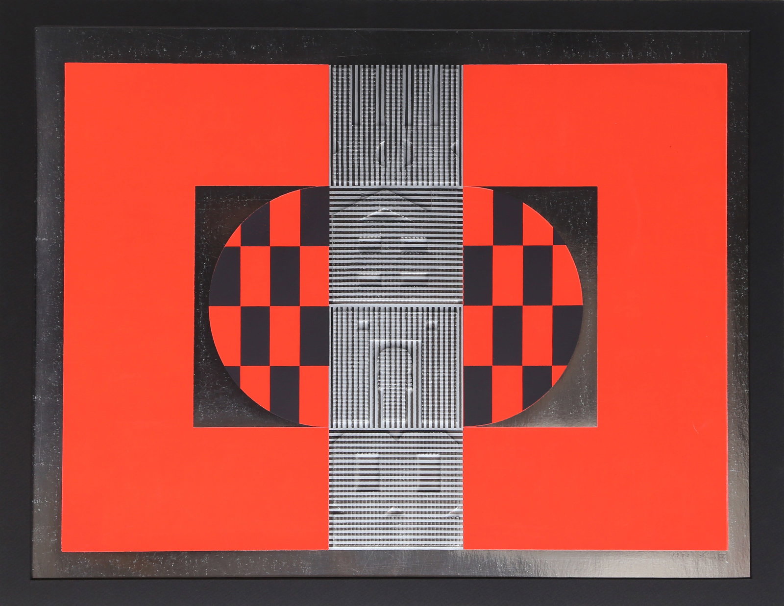 Xiu-ping Liao, Wisdom, Embossed Screenprint: Artist: Xiu-ping Liao, Taiwanese (1936 - ) Title: Wisdom Year: 1972 Medium: Embossed Screenprint, signed and numbered in pencil Edition: 3/50 Size: 20 x 26 in. (50.8 x 66.04 cm)