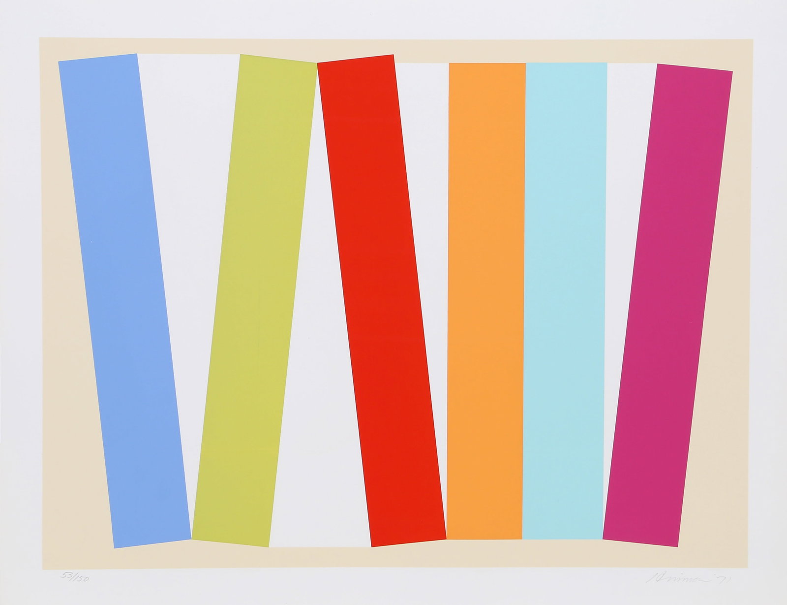 Charles Hinman, Dance, Screenprint (1 of 1)