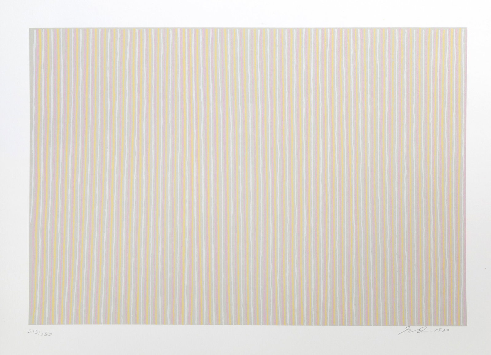 Gene Davis, Carousel, Lithograph (1 of 3)