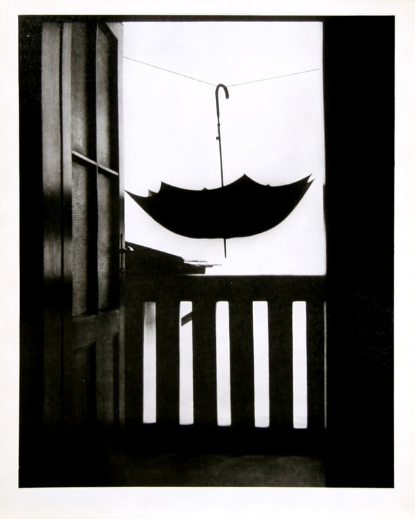 Miroslav Hak, On the Balcony, Photograph: Artist: Miroslav Hak, Czech (1911 - 1978) Title: On the Balcony Year: 1944 (Printed 1981) Medium: Gelatin Silver Print Size: 12 x 9.5 in. (30.48 x 24.13 cm) Printer: Pressfoto, Prague 1981 Publisher: 