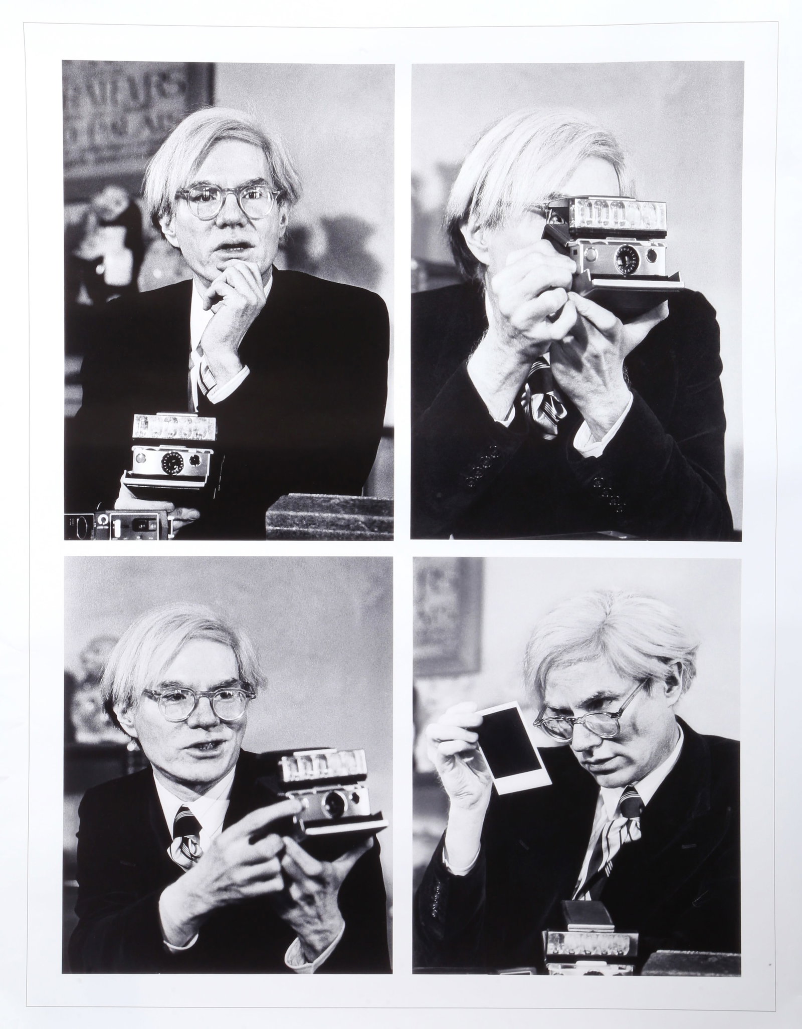 Jean-Pierre Laffont, Portrait of Andy Warhol, Photograph (1 of 1)