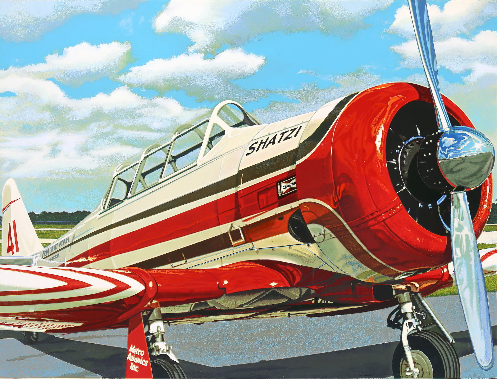 Tom Blackwell, Shatzi, Screenprint (1 of 4)