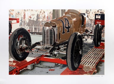 Ron Kleemann, Old Indy, Screenprint