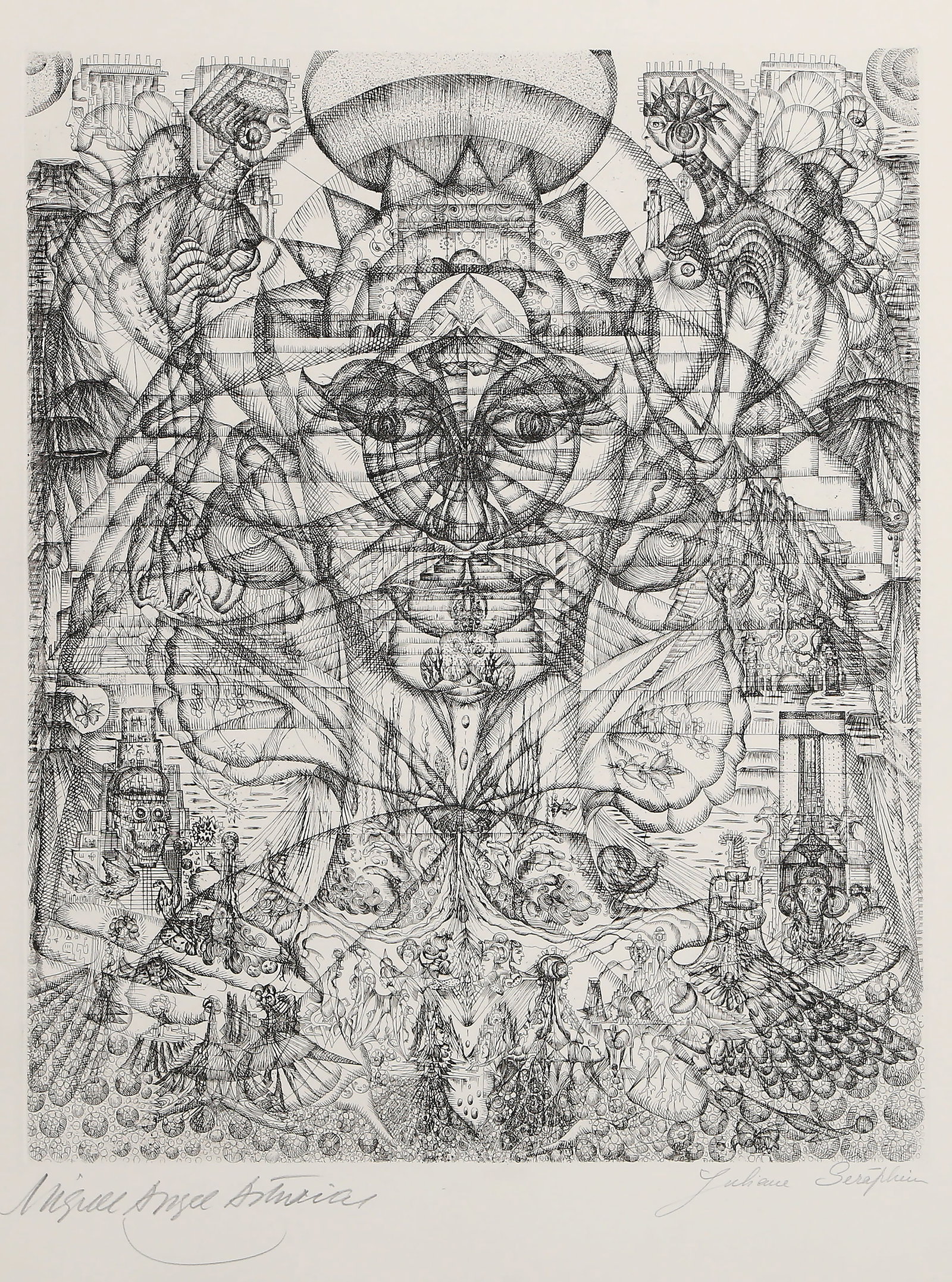 Juliana Seraphim, Asturias I, Etching (1 of 3)