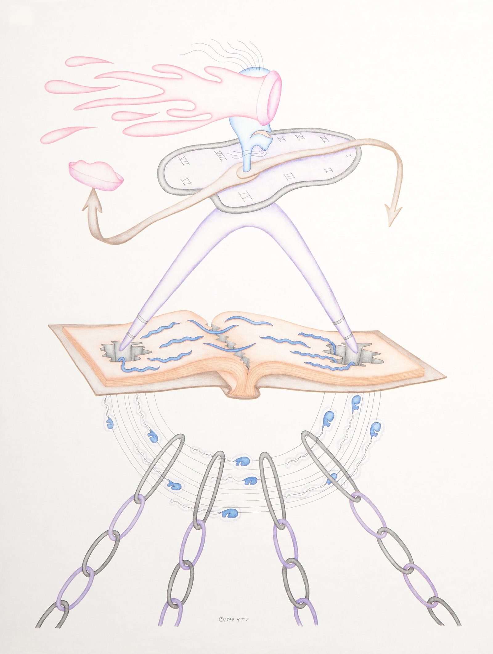 Kevin Varner, Primordial Pie, Drawing (1 of 7)