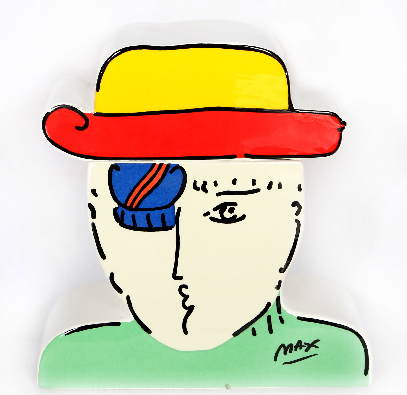Peter Max, Zero, Ceramic Cookie Jar - 5