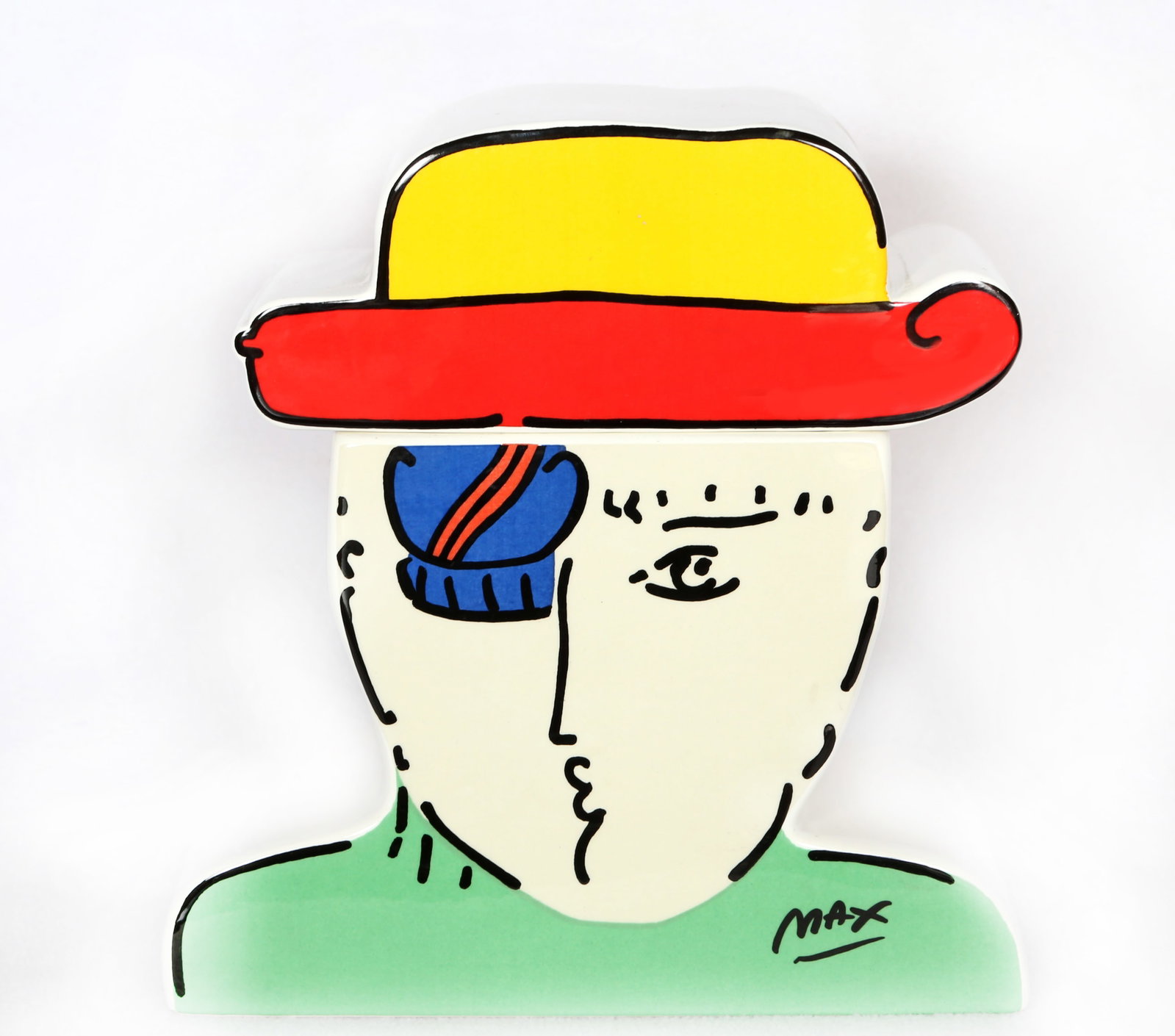 Peter Max, Zero, Ceramic Cookie Jar - 6