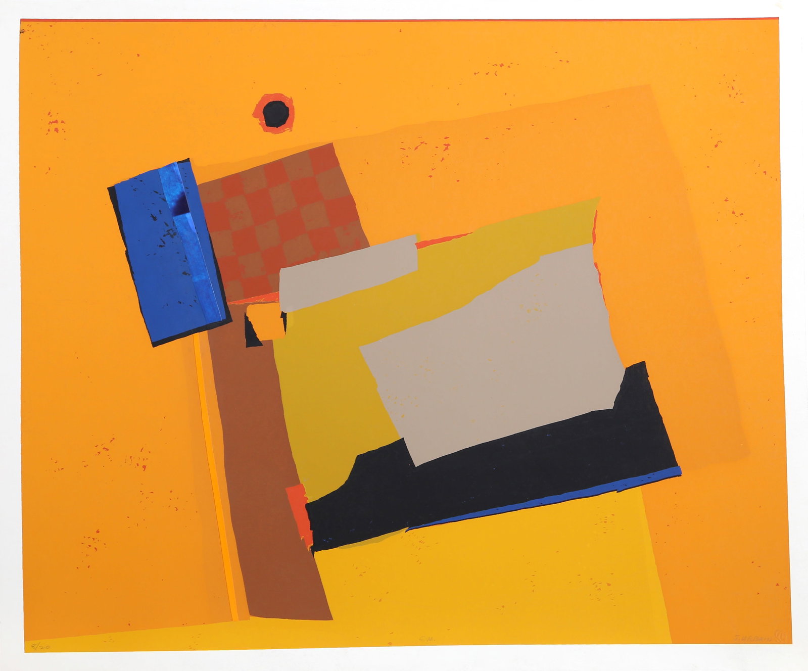 John Urbain, CM, Screenprint (1 of 1)