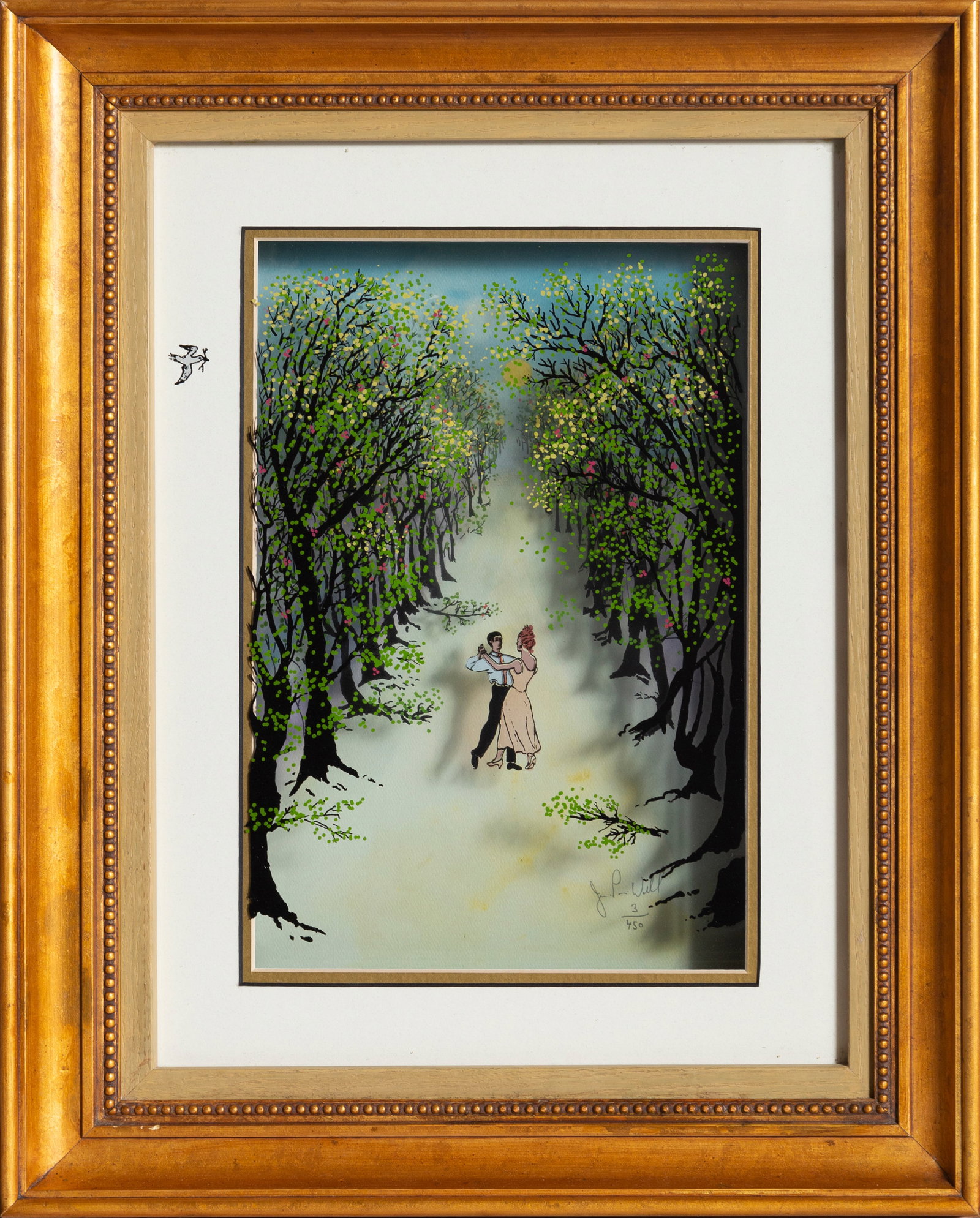 Jean-Pierre Weill, Promenade, Screenprint (1 of 3)