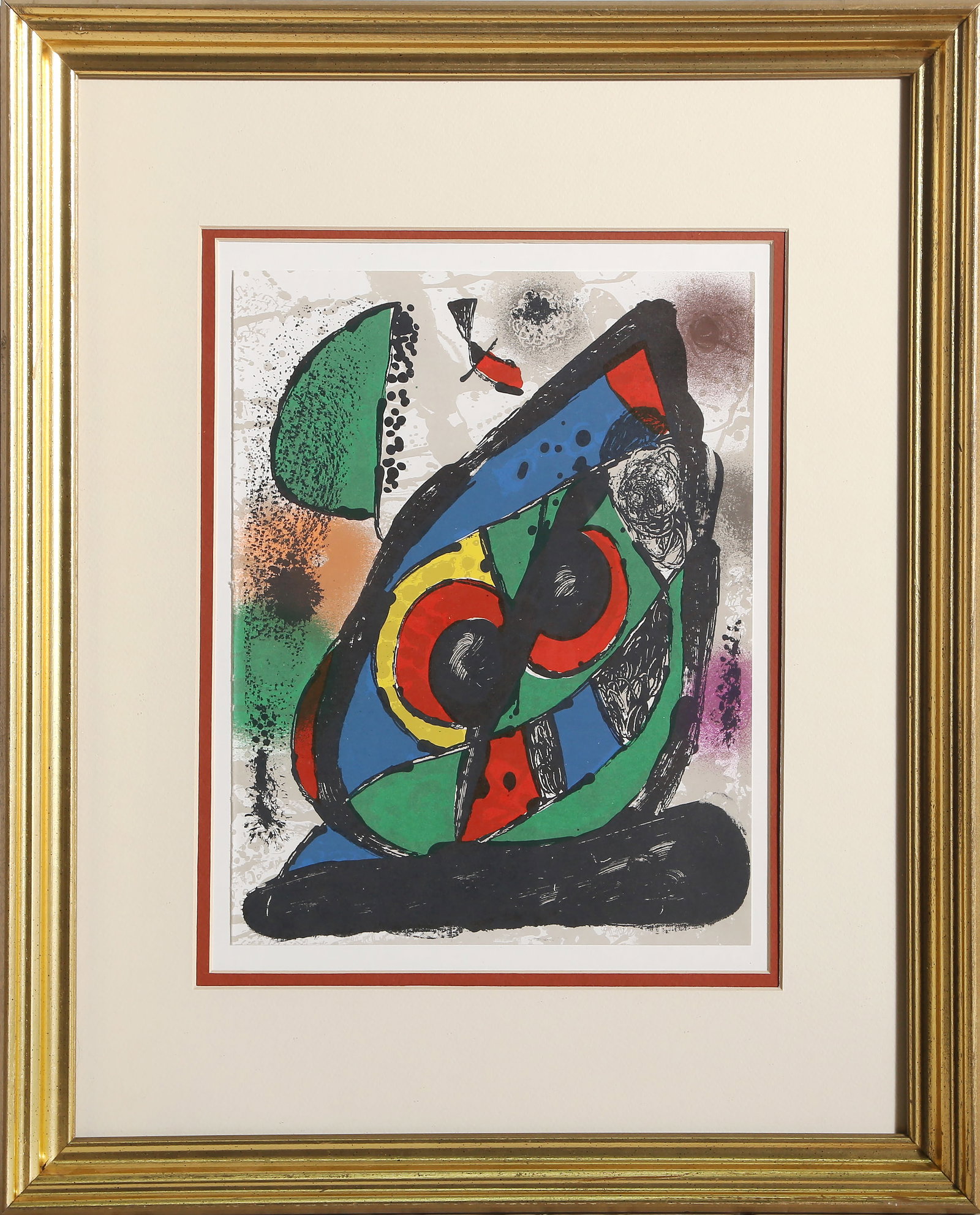 Joan Miro, Lithograph I (1256), Lithograph (1 of 4)