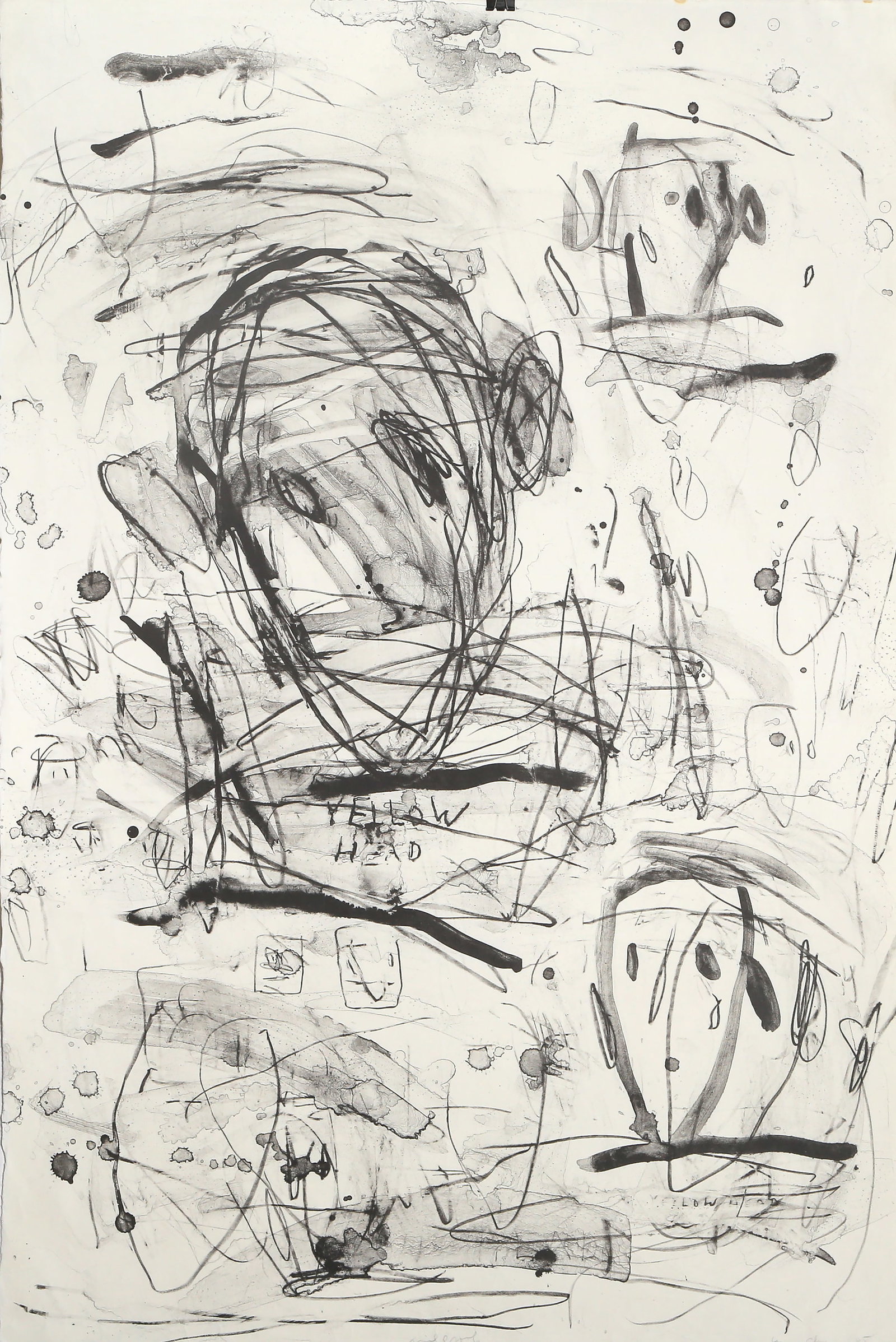 Louisa Chase, Yellow Head, Lithograph (1 of 4)