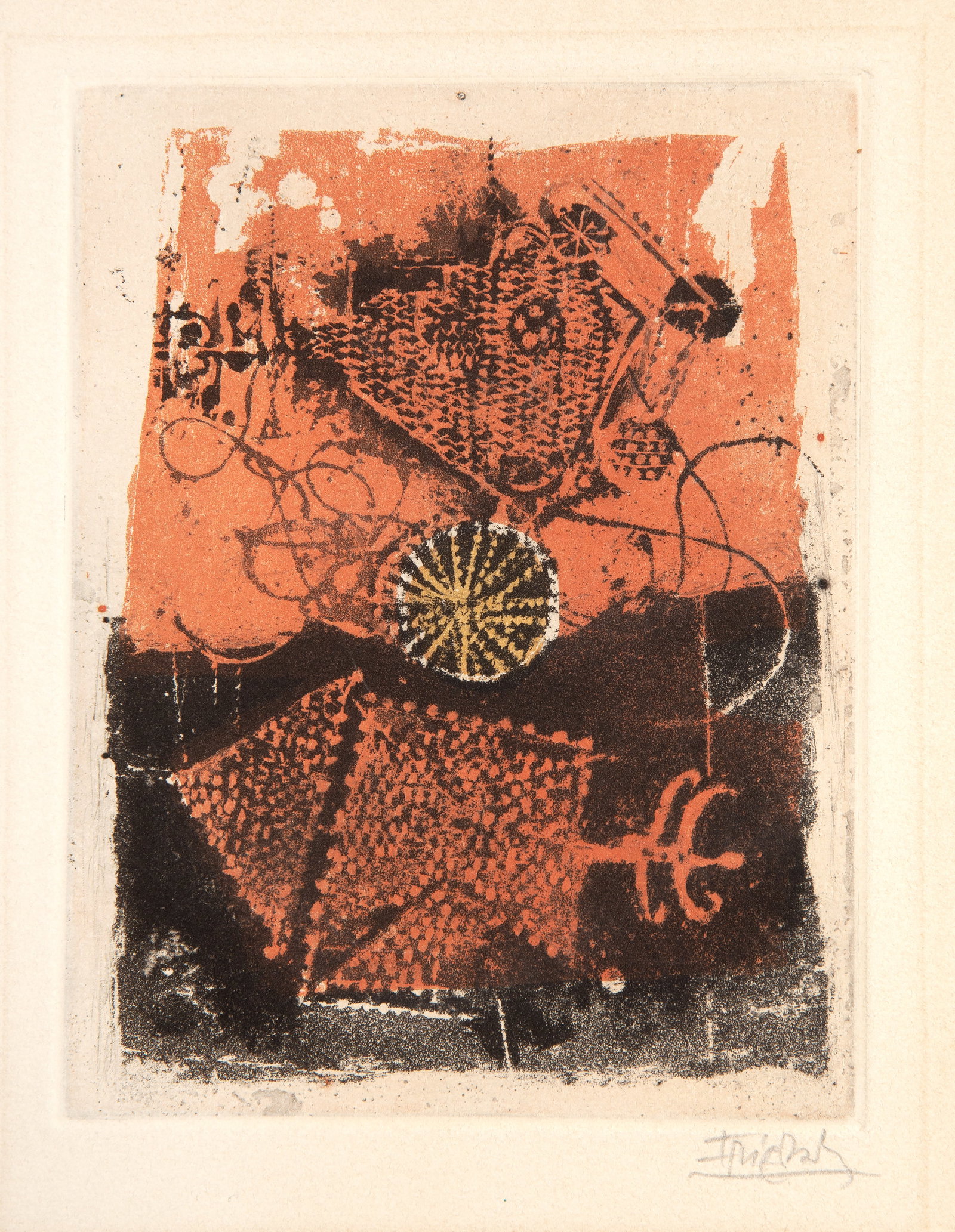 Johnny Friedlaender, Sujets divers, Etching (1 of 4)