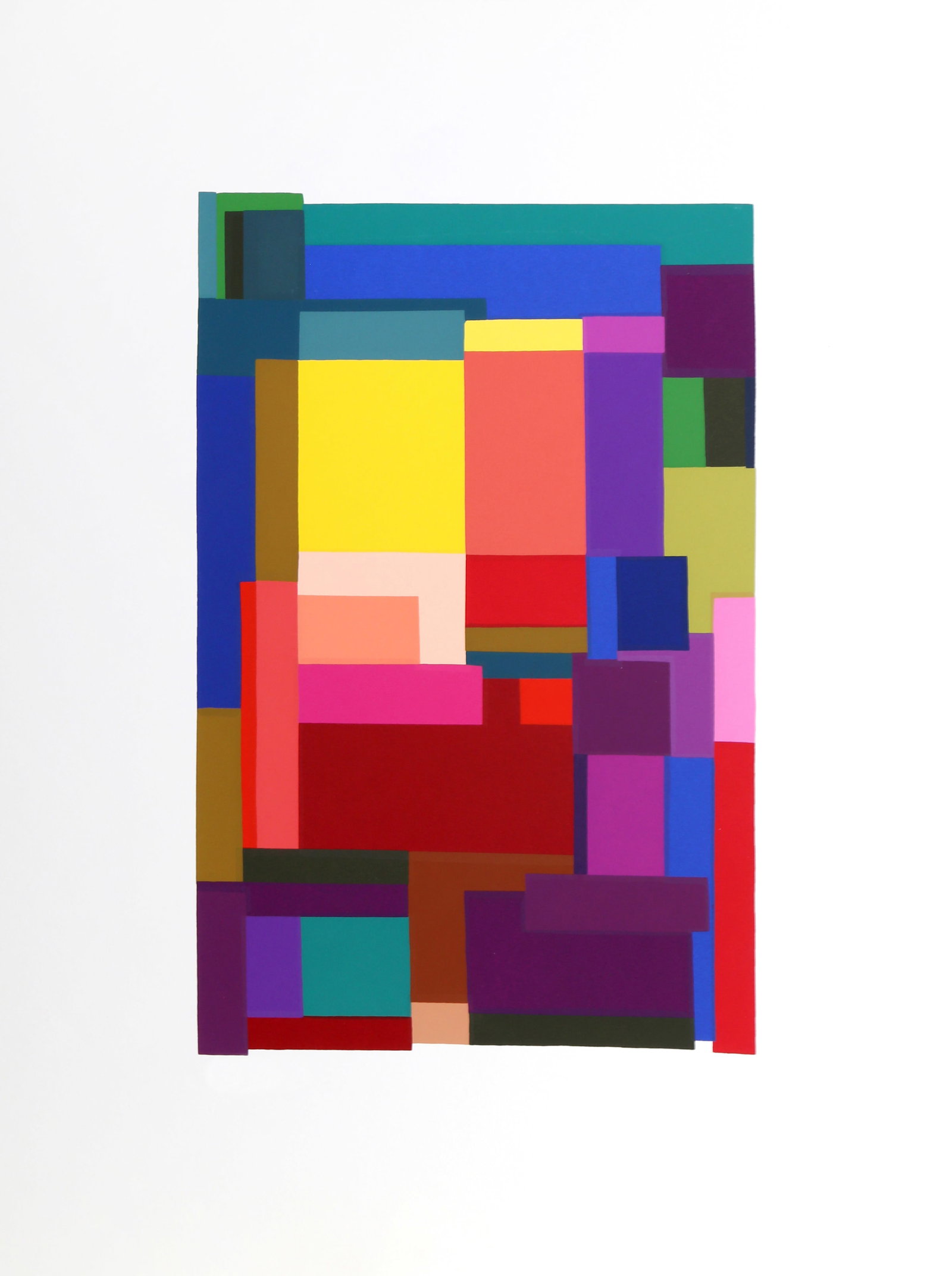 Barbara Lynch Zinkel, Shadows I, Screenprint: Artist: Barbara Lynch Zinkel, American 1928-2017 Title: Shadows I Year: 1991 Medium: Screenprint, numbered in pencil and estate stamped verso Edition: 250 Image Size: 12.5 x 8 inches Size: 18.5 x 14 i